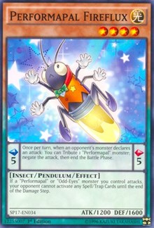 Performapal Fireflux (Starfoil) [Star Pack - Battle Royal] [SP17-EN034] | Gear Gaming Fayetteville