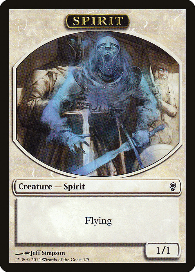 Spirit Token [Conspiracy Tokens] | Gear Gaming Fayetteville