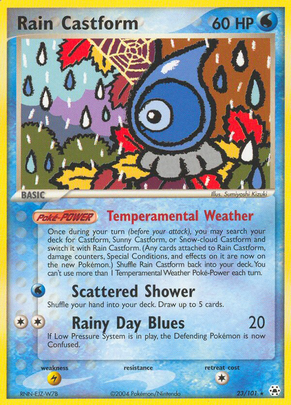 Rain Castform (23/101) [EX: Hidden Legends] | Gear Gaming Fayetteville