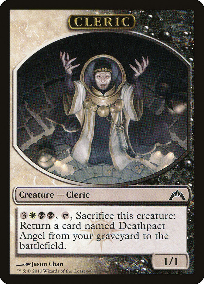 Cleric Token [Gatecrash Tokens] | Gear Gaming Fayetteville