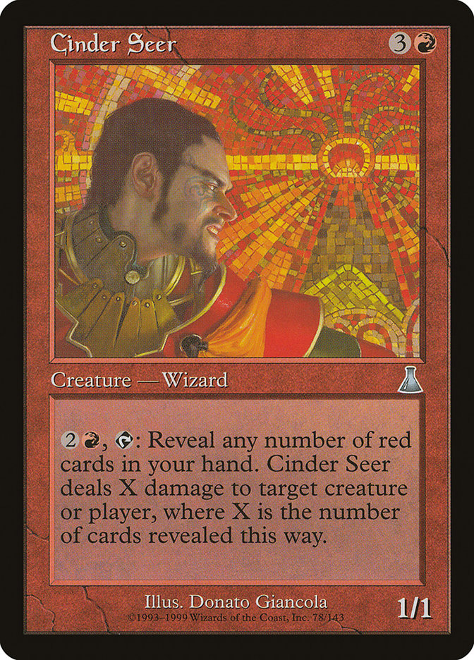 Cinder Seer [Urza's Destiny] | Gear Gaming Fayetteville