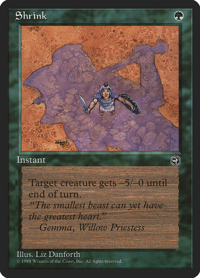 Shrink (Gemma Flavor Text) [Homelands] | Gear Gaming Fayetteville