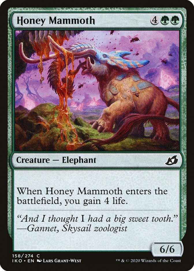 Honey Mammoth [Ikoria: Lair of Behemoths] | Gear Gaming Fayetteville