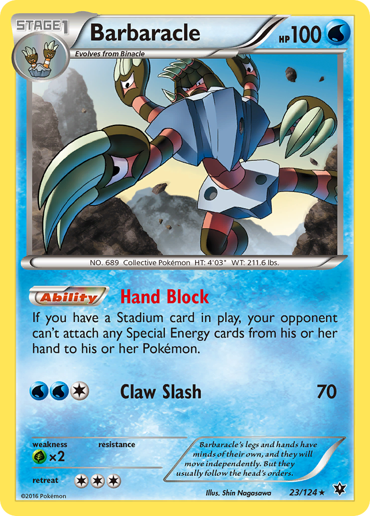 Barbaracle (23/124) [XY: Fates Collide] | Gear Gaming Fayetteville