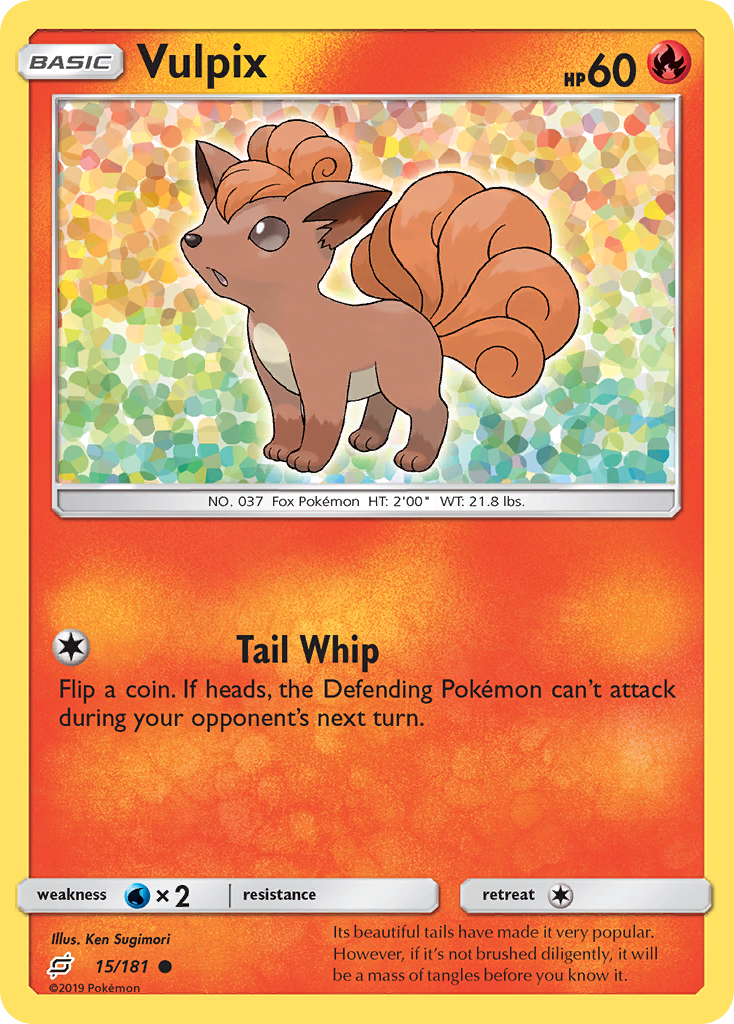 Vulpix (15/181) [Sun & Moon: Team Up] | Gear Gaming Fayetteville