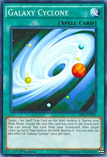 Galaxy Cyclone [Structure Deck: Machine Reactor] [SR03-EN031] | Gear Gaming Fayetteville