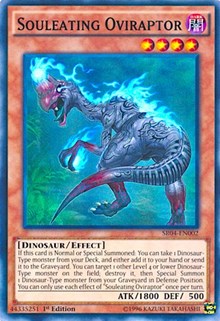 Souleating Oviraptor [Structure Deck: Dinosmasher's Fury] [SR04-EN002] | Gear Gaming Fayetteville