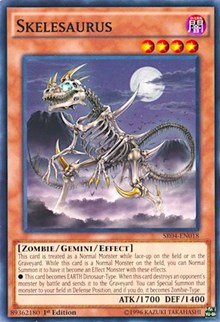 Skelesaurus [Structure Deck: Dinosmasher's Fury] [SR04-EN018] | Gear Gaming Fayetteville