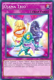 Ojama Trio [Structure Deck: Dinosmasher's Fury] [SR04-EN034] | Gear Gaming Fayetteville