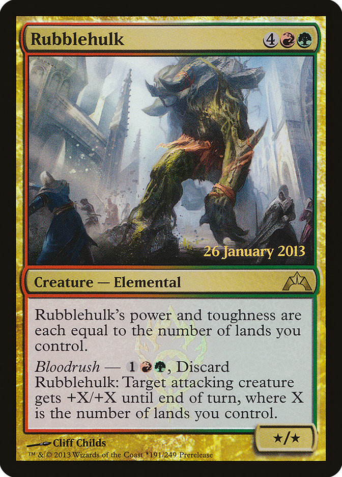 Rubblehulk [Gatecrash Prerelease Promos] | Gear Gaming Fayetteville