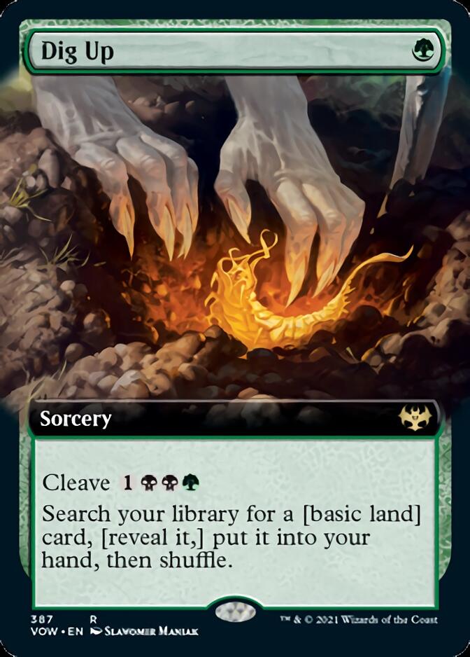 Dig Up (Extended Art) [Innistrad: Crimson Vow] | Gear Gaming Fayetteville