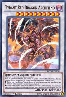 Tyrant Red Dragon Archfiend [Duelist Pack: Dimensional Guardians] [DPDG-EN030] | Gear Gaming Fayetteville