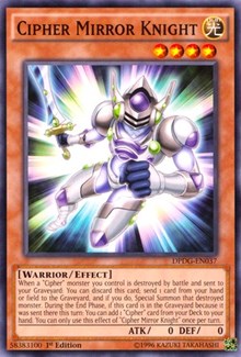 Cipher Mirror Knight [Duelist Pack: Dimensional Guardians] [DPDG-EN037] | Gear Gaming Fayetteville