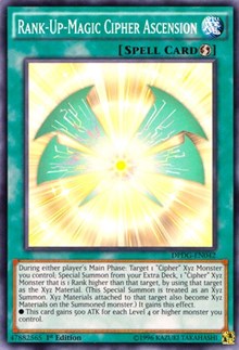 Rank-Up-Magic Cipher Ascension [Duelist Pack: Dimensional Guardians] [DPDG-EN042] | Gear Gaming Fayetteville