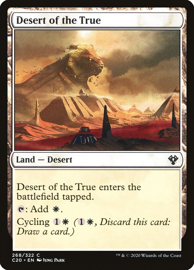 Desert of the True [Commander 2020] | Gear Gaming Fayetteville