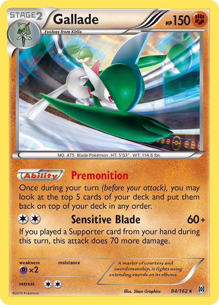 Gallade (84/162) [XY: BREAKthrough] | Gear Gaming Fayetteville