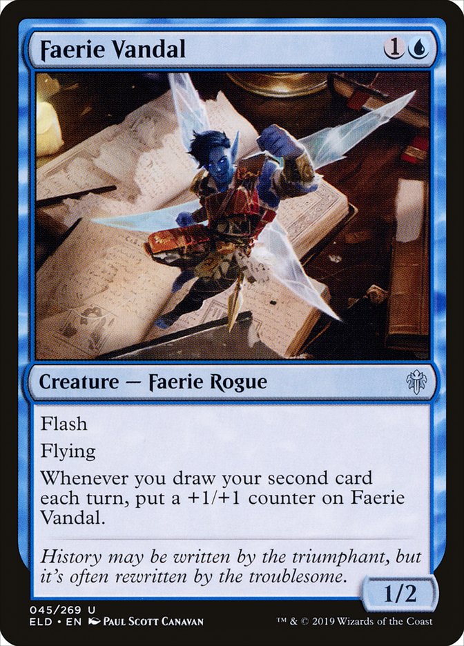 Faerie Vandal [Throne of Eldraine] | Gear Gaming Fayetteville