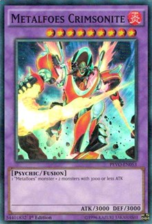Metalfoes Crimsonite [Pendulum Evolution] [PEVO-EN053] | Gear Gaming Fayetteville