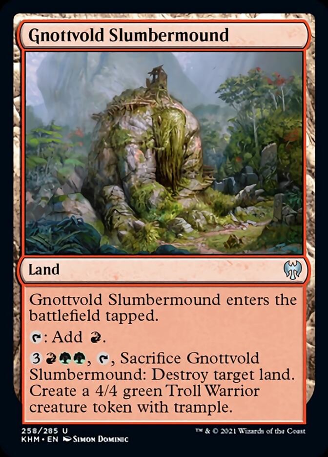 Gnottvold Slumbermound [Kaldheim] | Gear Gaming Fayetteville