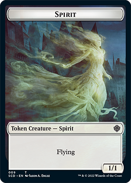 Bird // Spirit Double-Sided Token [Starter Commander Decks] | Gear Gaming Fayetteville