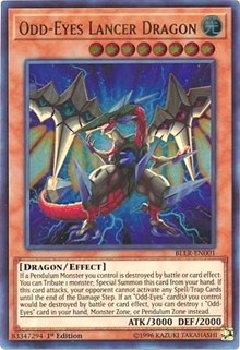 Odd-Eyes Lancer Dragon [Battles of Legend: Light's Revenge] [BLLR-EN001] | Gear Gaming Fayetteville