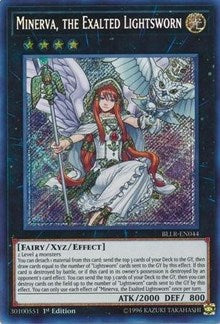 Minerva, the Exalted Lightsworn [Battles of Legend: Light's Revenge] [BLLR-EN044] | Gear Gaming Fayetteville