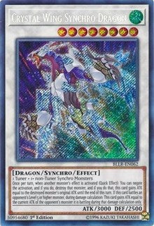 Crystal Wing Synchro Dragon [Battles of Legend: Light's Revenge] [BLLR-EN062] | Gear Gaming Fayetteville