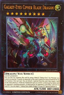 Galaxy-Eyes Cipher Blade Dragon [Shonen Jump Magazine Promos] [JUMP-EN081] | Gear Gaming Fayetteville