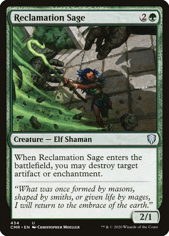Reclamation Sage (434) [Commander Legends] | Gear Gaming Fayetteville