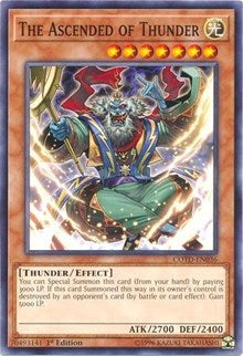 The Ascended of Thunder [Code of the Duelist] [COTD-EN036] | Gear Gaming Fayetteville