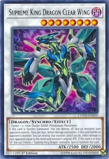 Supreme King Dragon Clear Wing [Code of the Duelist] [COTD-EN039] | Gear Gaming Fayetteville