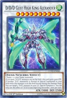 D/D/D Gust High King Alexander [Code of the Duelist] [COTD-EN040] | Gear Gaming Fayetteville