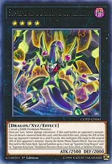 Supreme King Dragon Dark Rebellion [Code of the Duelist] [COTD-EN041] | Gear Gaming Fayetteville