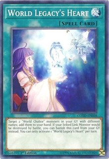 World Legacy's Heart [Code of the Duelist] [COTD-EN058] | Gear Gaming Fayetteville