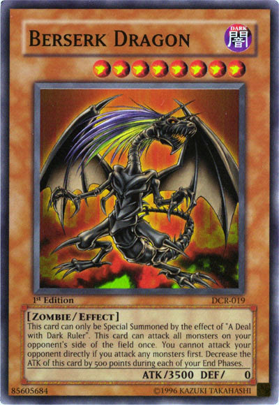 Berserk Dragon [DCR-019] Super Rare | Gear Gaming Fayetteville