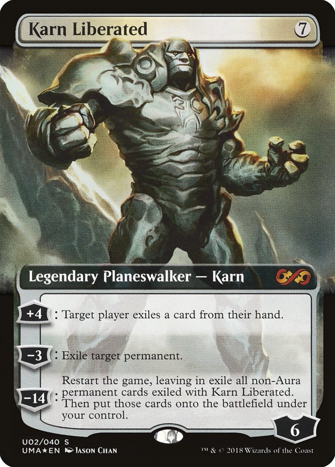 Karn Liberated (Topper) [Ultimate Masters Box Topper] | Gear Gaming Fayetteville