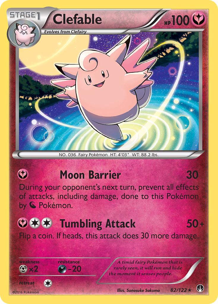 Clefable (82/122) [XY: BREAKpoint] | Gear Gaming Fayetteville