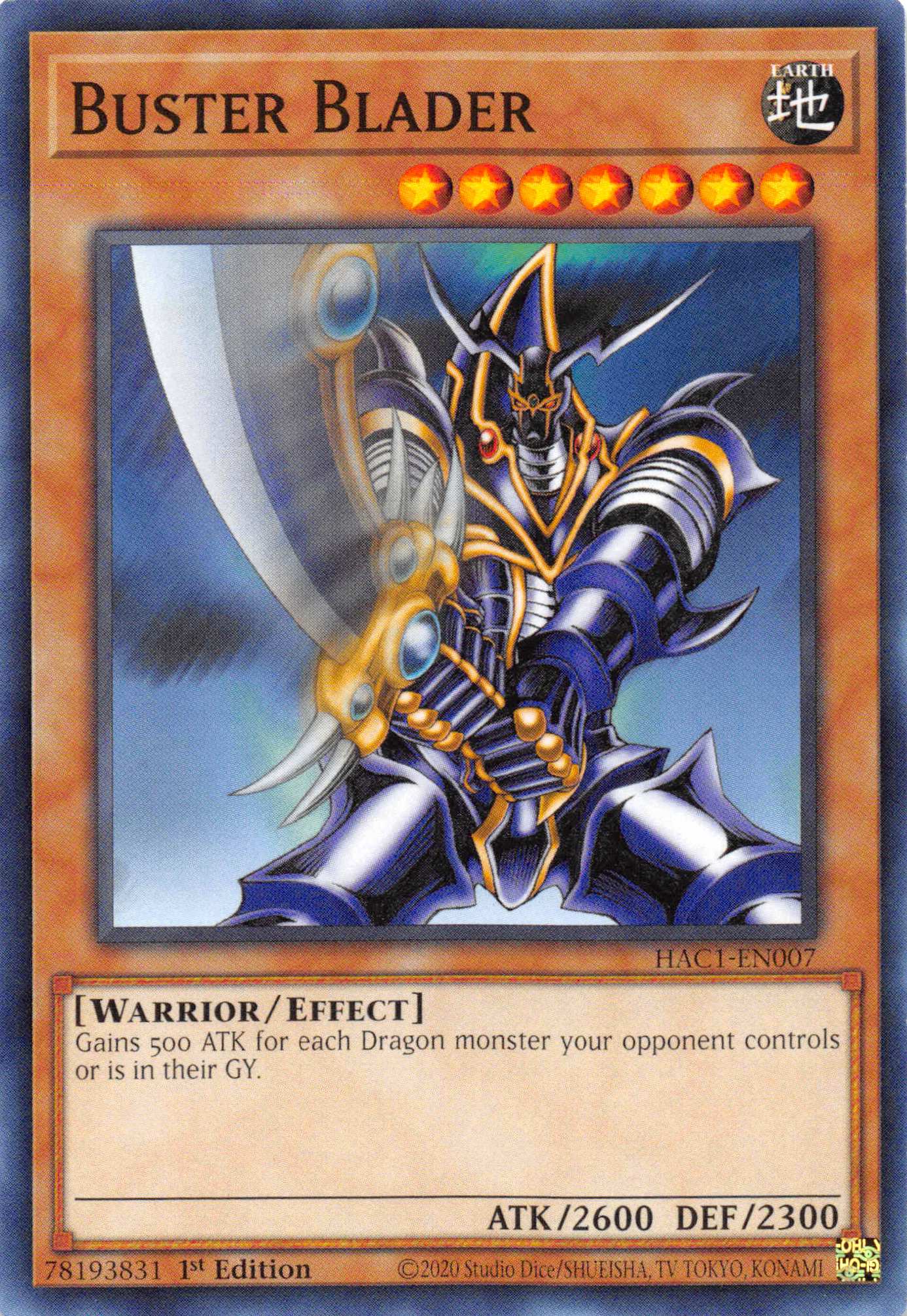 Buster Blader [HAC1-EN007] Common | Gear Gaming Fayetteville