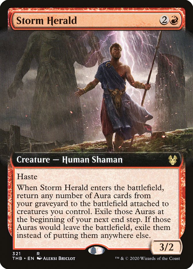 Storm Herald (Extended Art) [Theros Beyond Death] | Gear Gaming Fayetteville