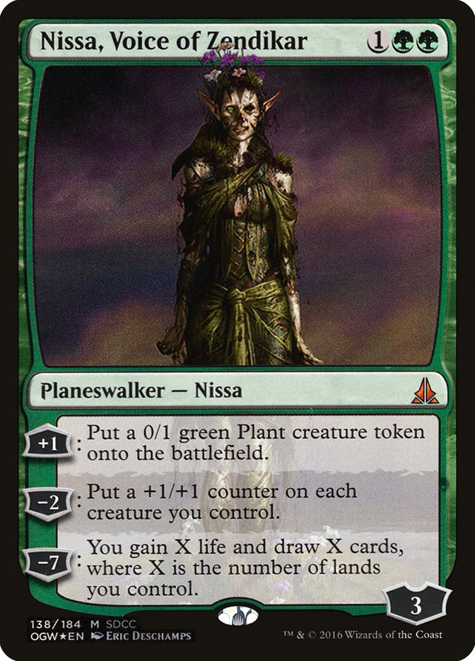 Nissa, Voice of Zendikar [San Diego Comic-Con 2016] | Gear Gaming Fayetteville