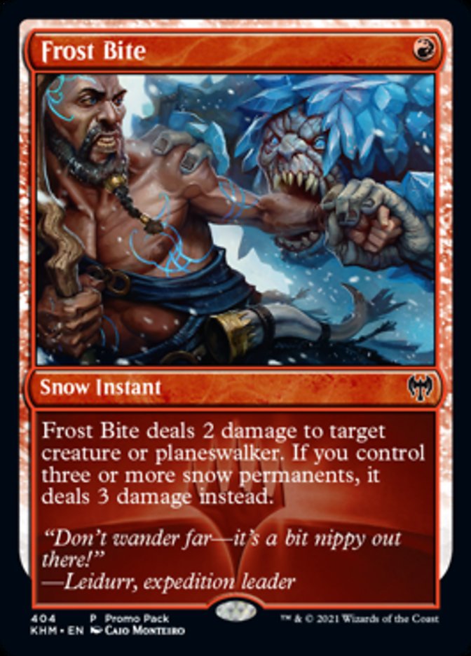 Frost Bite (Promo Pack) [Kaldheim Promos] | Gear Gaming Fayetteville