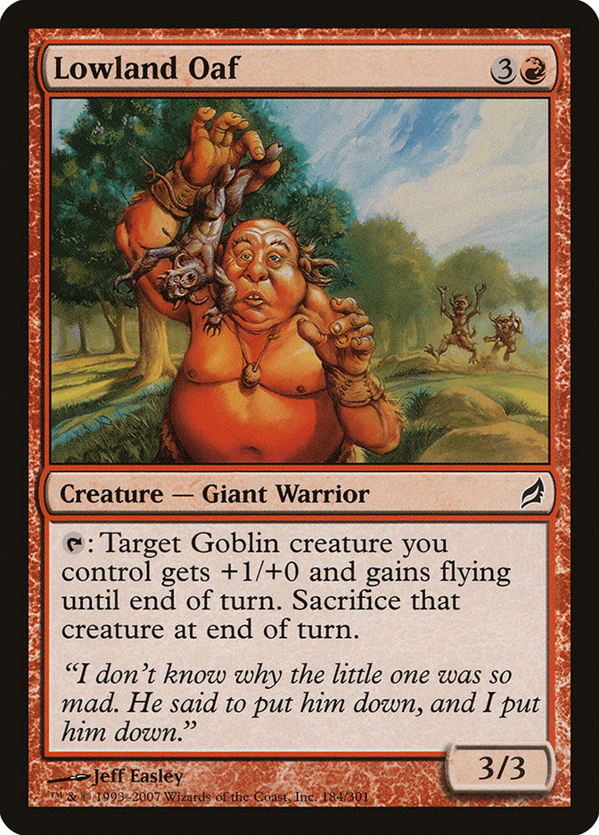 Lowland Oaf [Lorwyn] | Gear Gaming Fayetteville