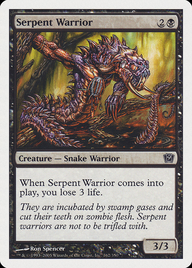 Serpent Warrior [Ninth Edition] | Gear Gaming Fayetteville