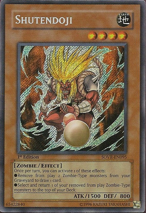 Shutendoji [SOVR-EN095] Secret Rare | Gear Gaming Fayetteville