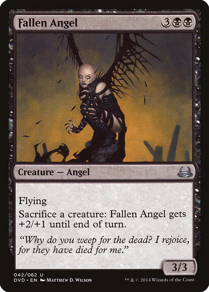 Fallen Angel (Divine vs. Demonic) [Duel Decks Anthology] | Gear Gaming Fayetteville