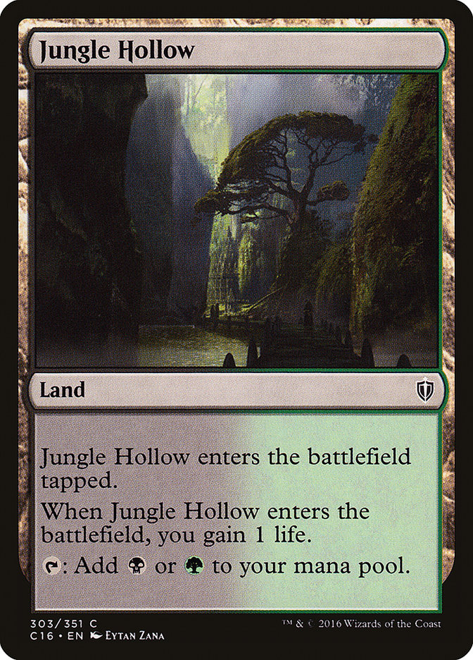 Jungle Hollow [Commander 2016] | Gear Gaming Fayetteville