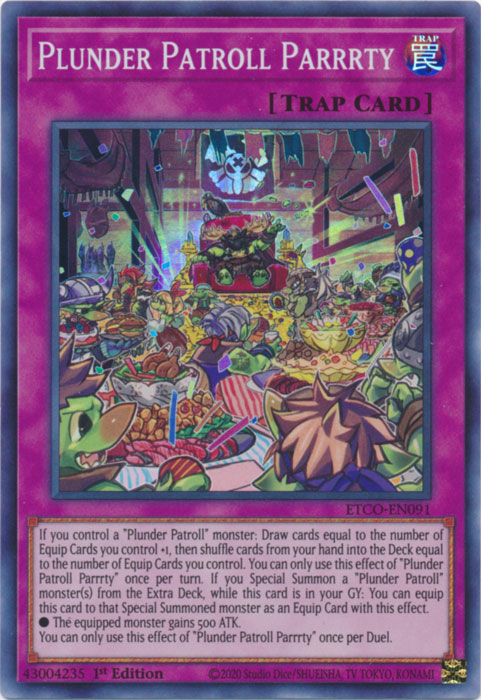 Plunder Patroll Parrrty [ETCO-EN091] Super Rare | Gear Gaming Fayetteville
