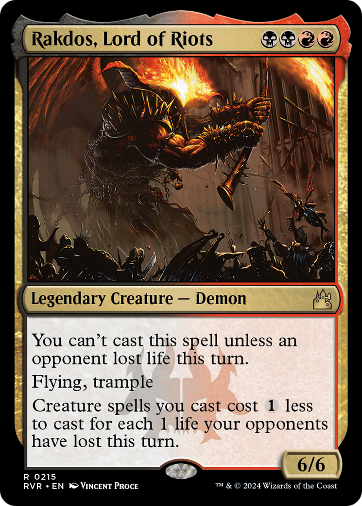 Rakdos, Lord of Riots [Ravnica Remastered] | Gear Gaming Fayetteville