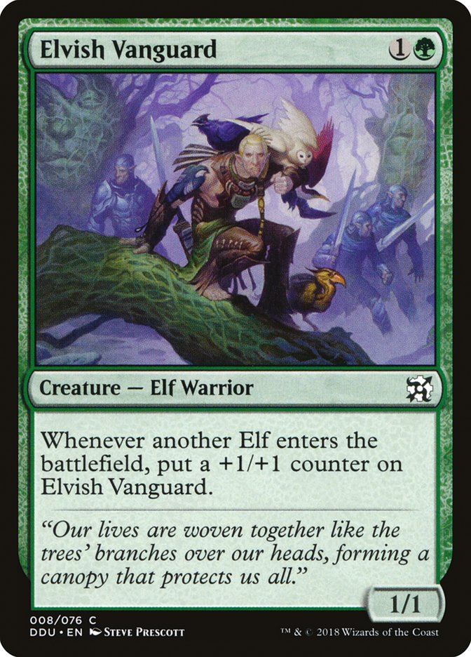 Elvish Vanguard [Duel Decks: Elves vs. Inventors] | Gear Gaming Fayetteville