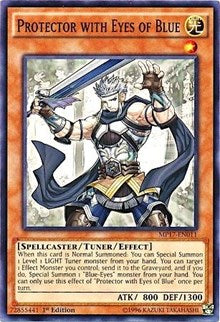 Protector with Eyes of Blue [2017 Mega-Tins Mega Pack] [MP17-EN011] | Gear Gaming Fayetteville